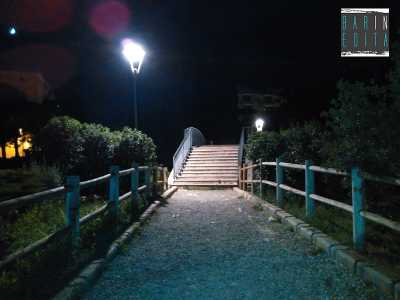 Il ponticello del piccolo lago 